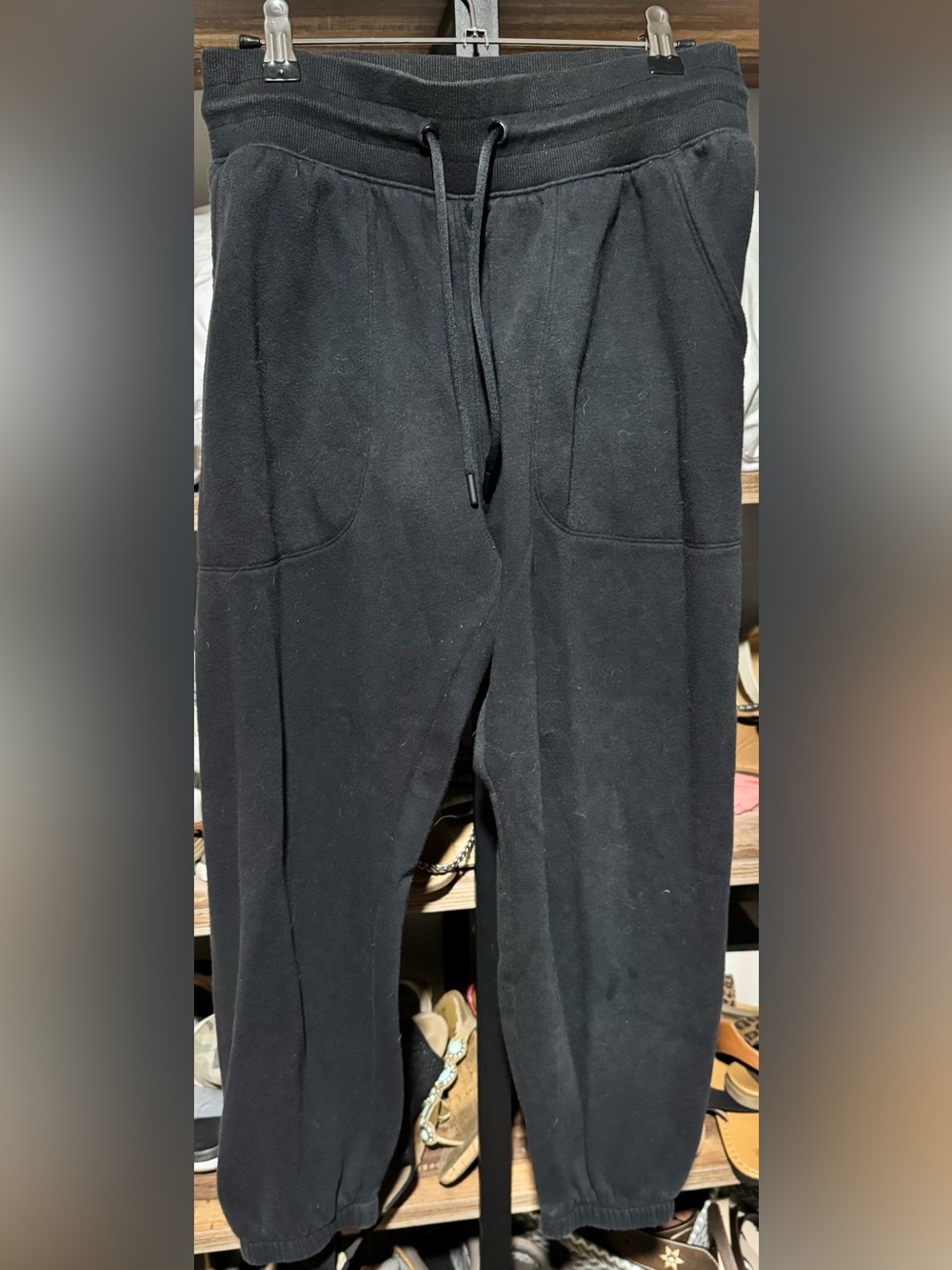 all in motion Black Pull‑On Fleece Joggers
